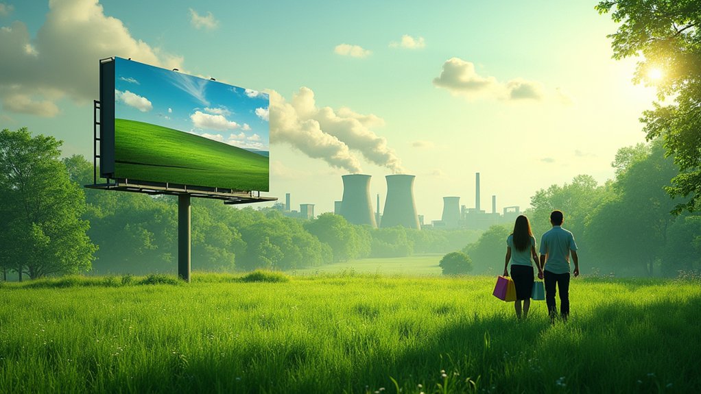 Täuschende nachhaltige Werbepraktiken