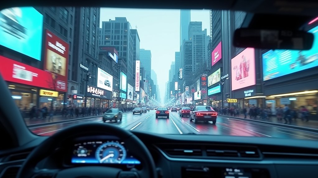 Echtzeit-Routenwerbung Überwachung